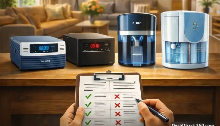 Comparison of home products for smart buying decisions