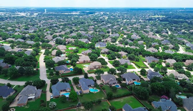 Southlake, Texas Aerial