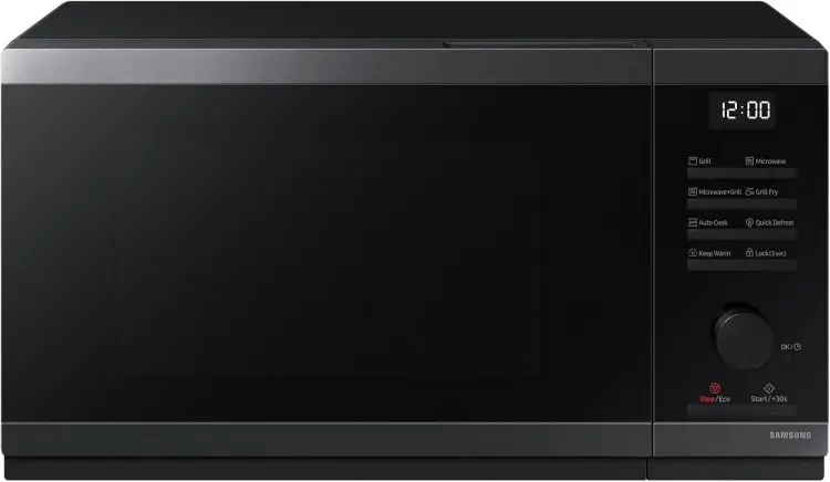 SAMSUNG MG23DG4524CGE1 - Horno microondas 23L 800w color negro, táctil + dial, modo ECO