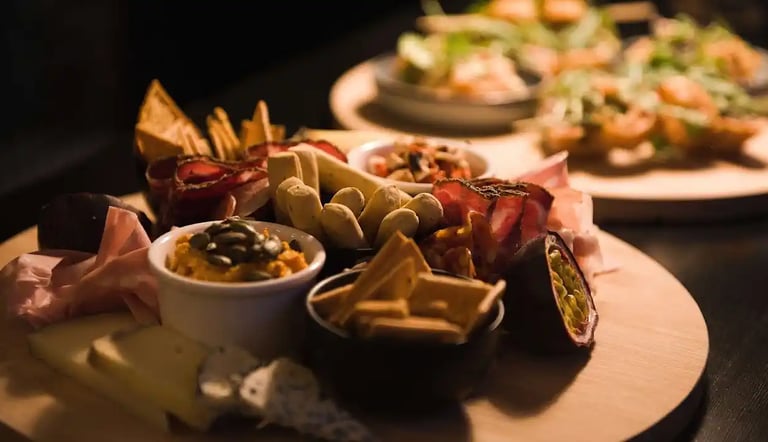 tapas in de kamers