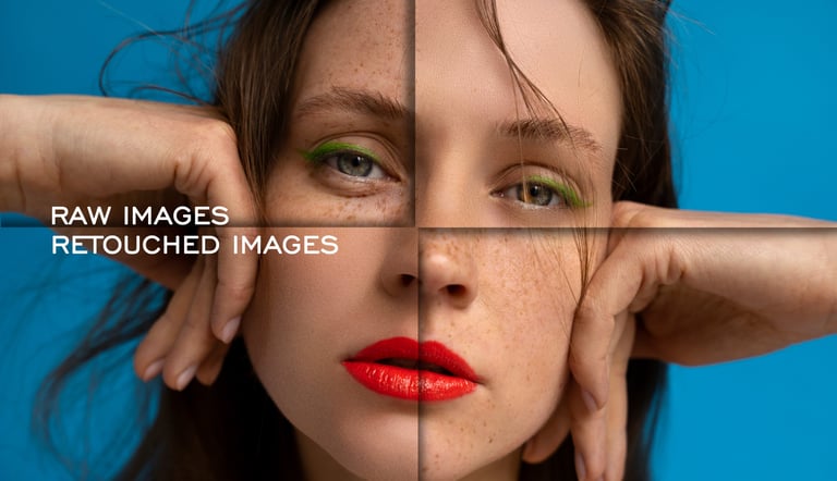 Editorial design layout with clean typography