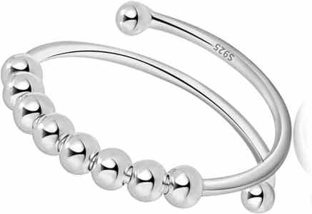 Fashionable Adjustable Fidget Ring to Reduce anxiety