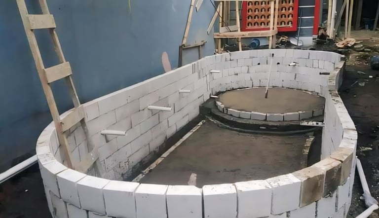 Kontraktor DayanaPool merancang kolam Jacuzzi custom