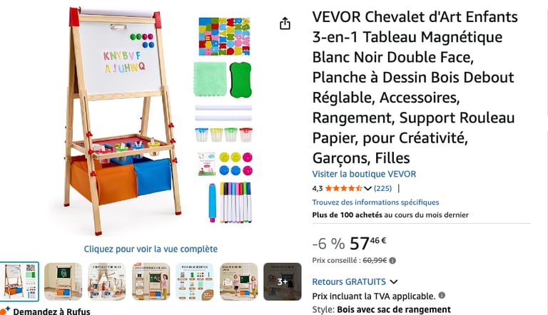 tableau multifonction