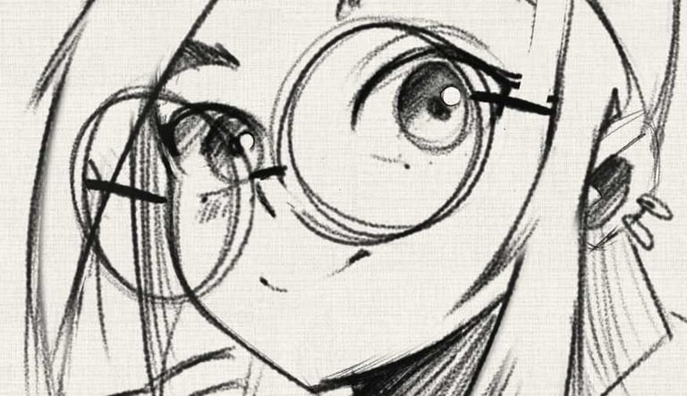 Sketch da Killjoy feito com o Pencil-2B