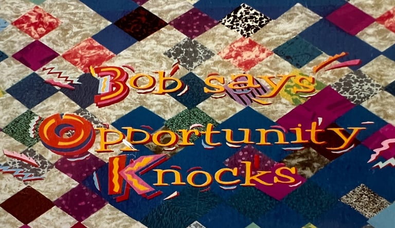 Bob says Opportunity Knocks Flyer - UK's #1 Talent Show