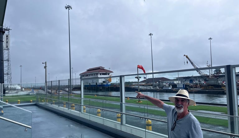 Panama Canal Original Locks with Eric Travel Advocate