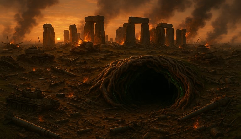 Stonehenge en ruinas