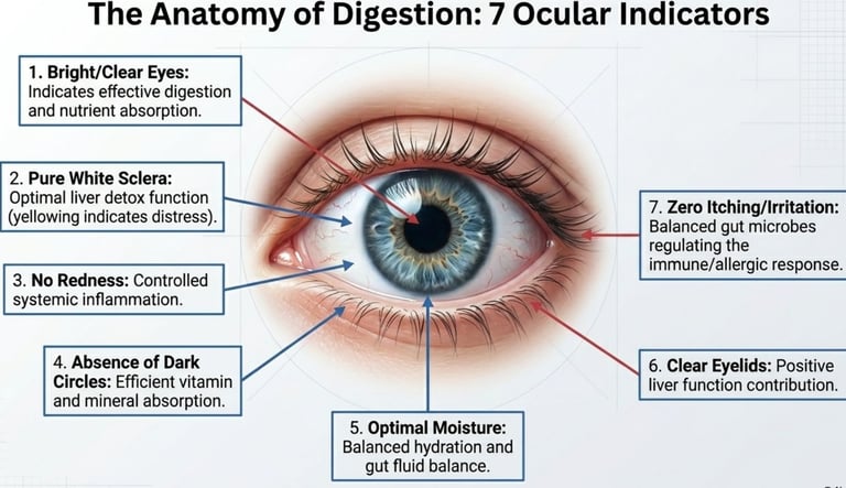 👁️Cascade Effect:Gut to Eye Fasting Influence Vision?🦠