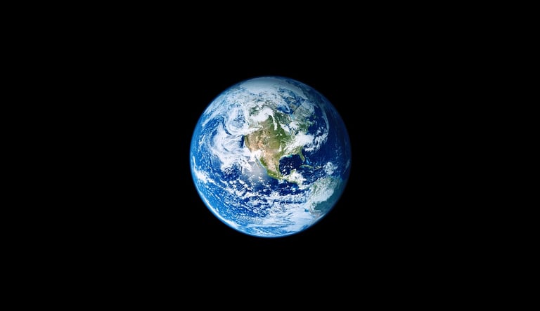earth from space