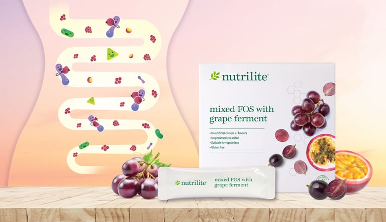 mixed FOS with Grape Ferment