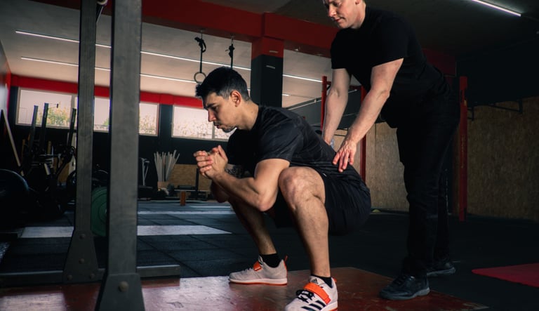 squatting teaching progression how to