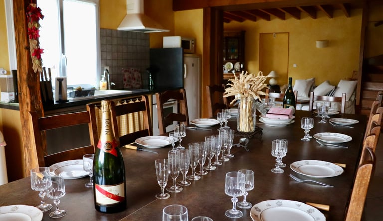 Gîte de Lamartinerye - Salle à manger