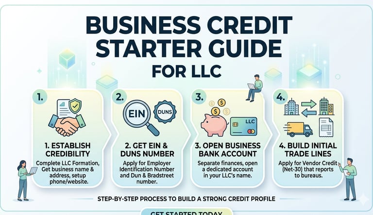 Business Credit Starter Guide for LLC (2026)