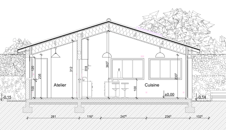 Réalisation d'une cuisine