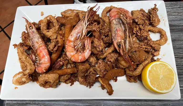 fritura de pescado