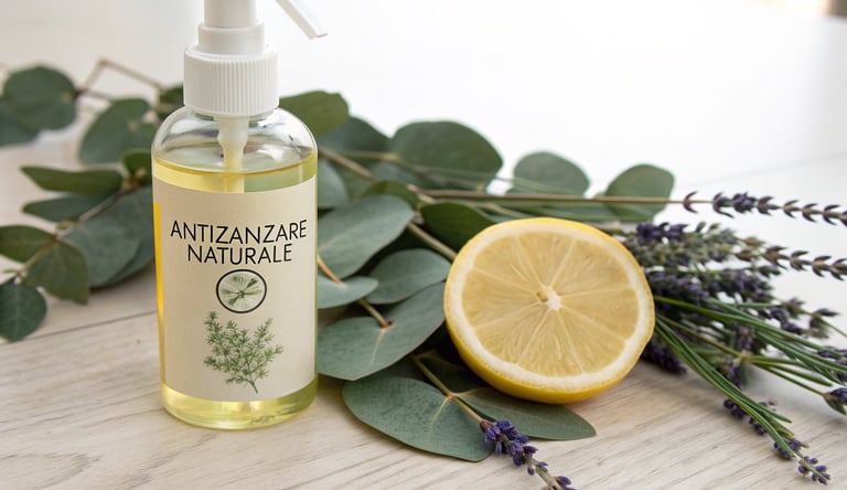 spray repellente zanzare naturale