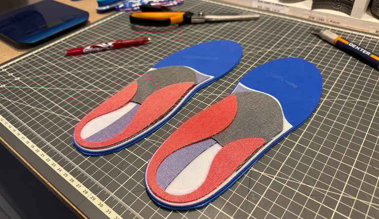 Fabrication de semelles orthopédiques