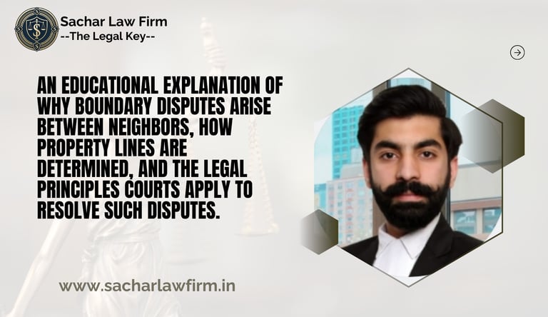 Boundary Disputes: When Neighbors Disagree on Property Lines