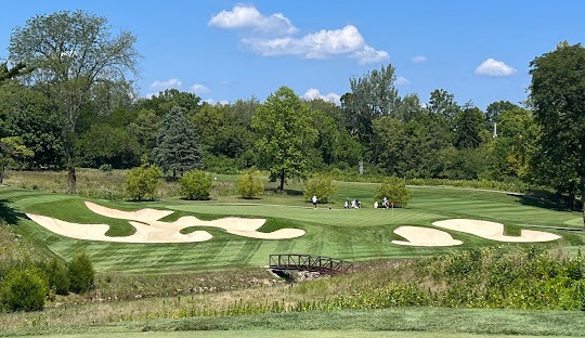 A LOVELY GOLF COURSE IN UPPER ARLINGTON OHIO