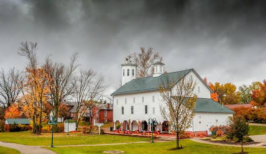 OLD BUILDING IN HISTORIC WESTERVILLE OHIO