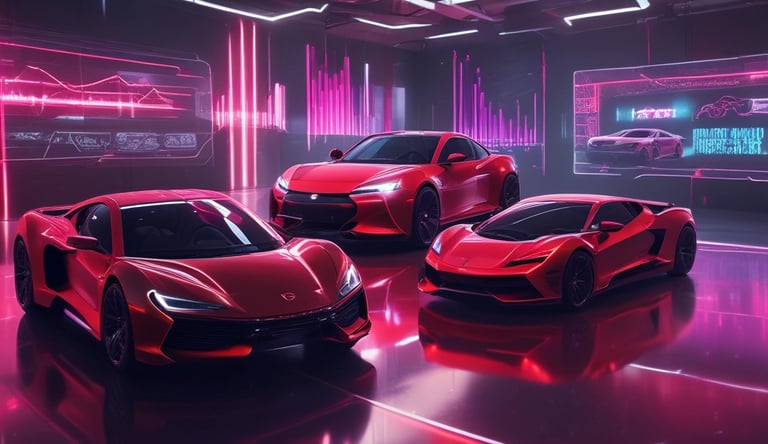 A dynamic automotive influencer campaign in action.