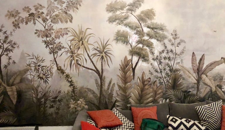 The tropical apartment Almuñecar living room