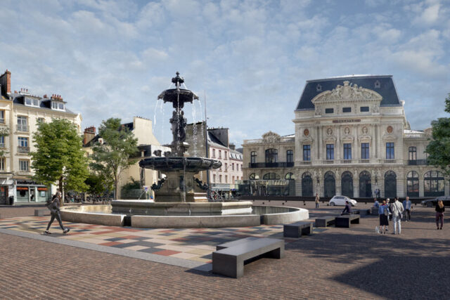 Gîtes de la Cour d'Etienville - Théâtre et rues piétonnes Cherbourg en Cotentin