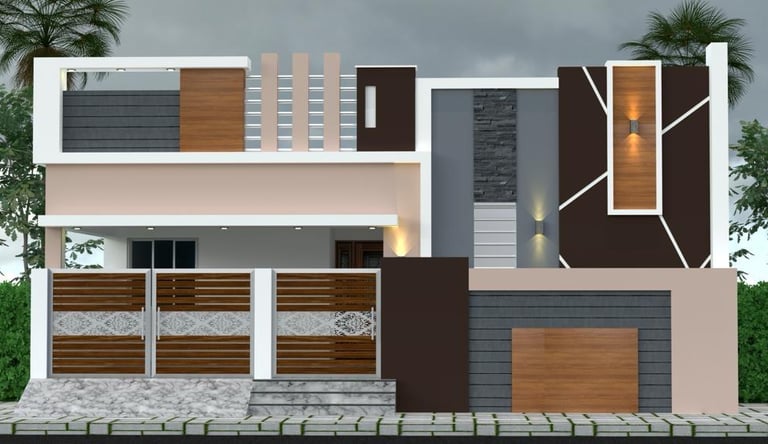 Plan and approval for residential building