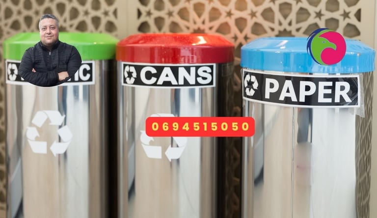 poubelle cuisine maroc