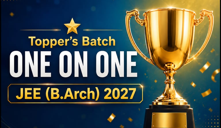 Best JEE B.Arch Preparation Course in India