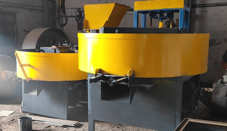 Pan Mixer Machine