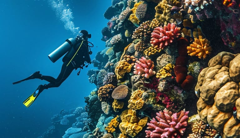 a person in a wetsuit is swimming in the water