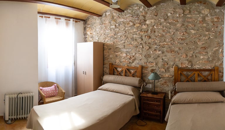 Habitación doble en la primera planta de Carmens Rural, Sant Jordi