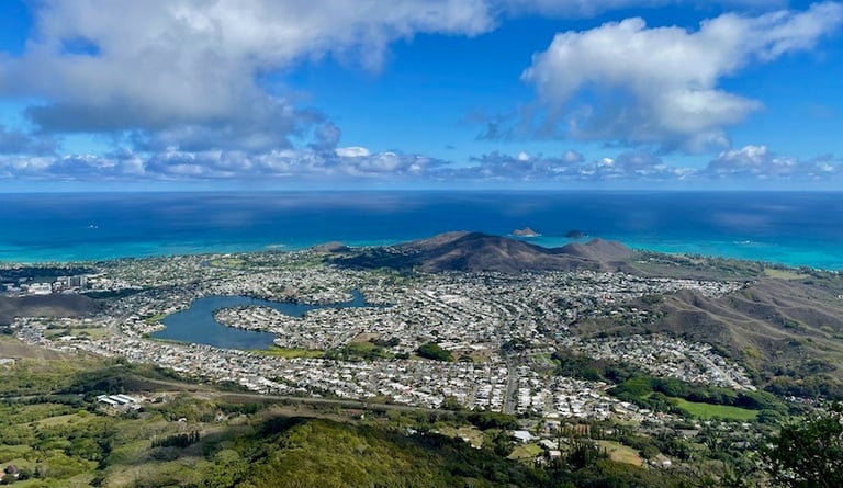 Olomana Trail Three Peaks Hawai'i O'ahu