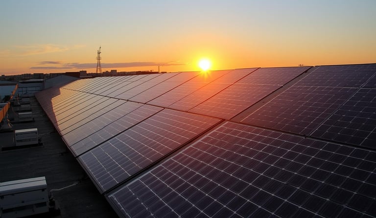 Installation panneaux solaires