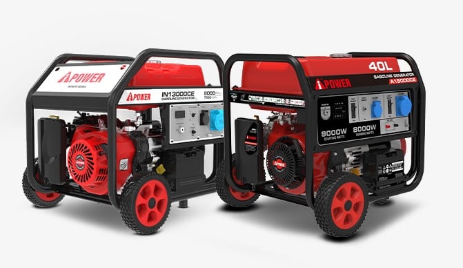Gasoline Backup Generator - Reliable backup power solution for emergencies and recreation