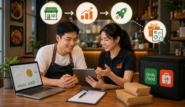 Bếp Số tối ưu gian hàng