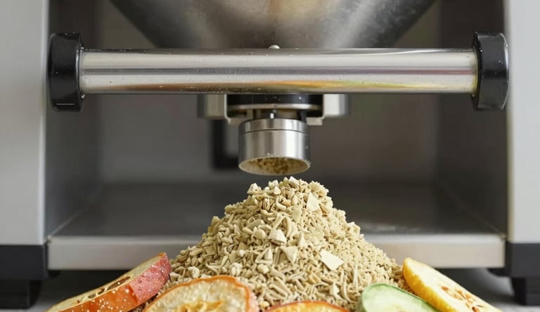 Cargo containers loaded with agro products ready for shipment at a bustling port