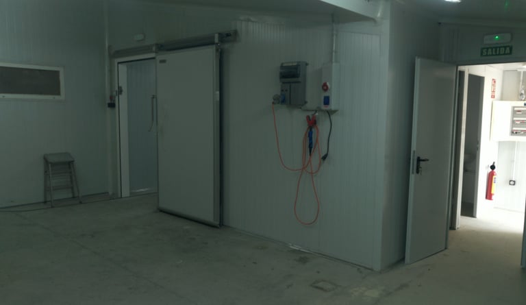 sala despiece matadero pavos