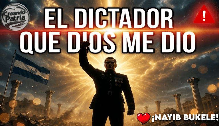 El Dictador Que Dios Me Dio 🎵 El Salvador Mi Dictador Favorito Nayib Bukele, Fe y Transformacion