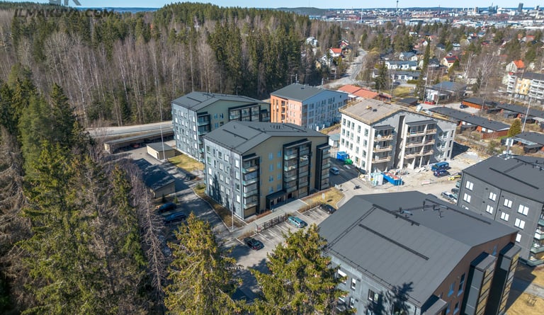 Tampere ilmakuva asunnon myynti-ilmoitukseen