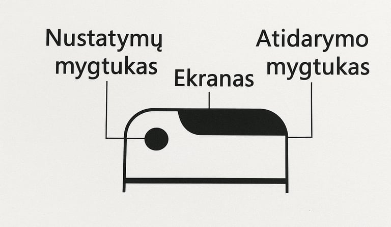 Beekrano telefono detox dėžutė 
