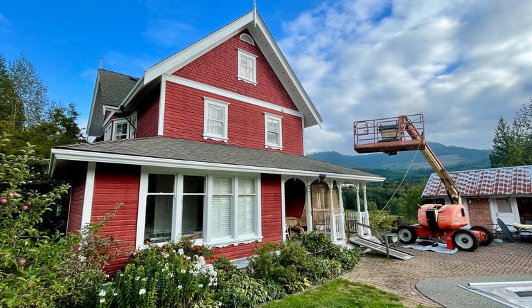 Exterior house painting Duncan & Cowichan Valley
