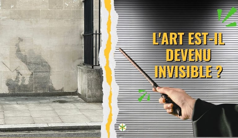 miniature video youtube Lart est il devenu invisible?