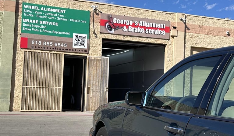 Georges alignment on Melvin ave