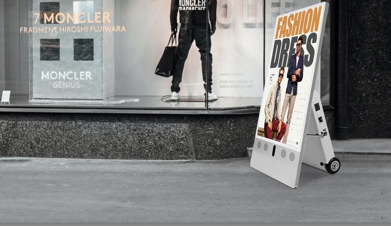 claratech's Portable  Digital A-Board