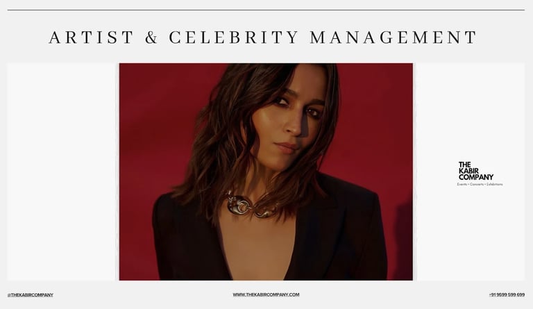 Alia Bhatt | Official Celebrity Tie-Ups & Premium Artist Management | The Kabir Company
