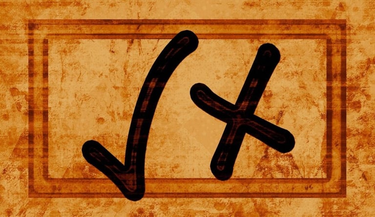 الصح والخطأ