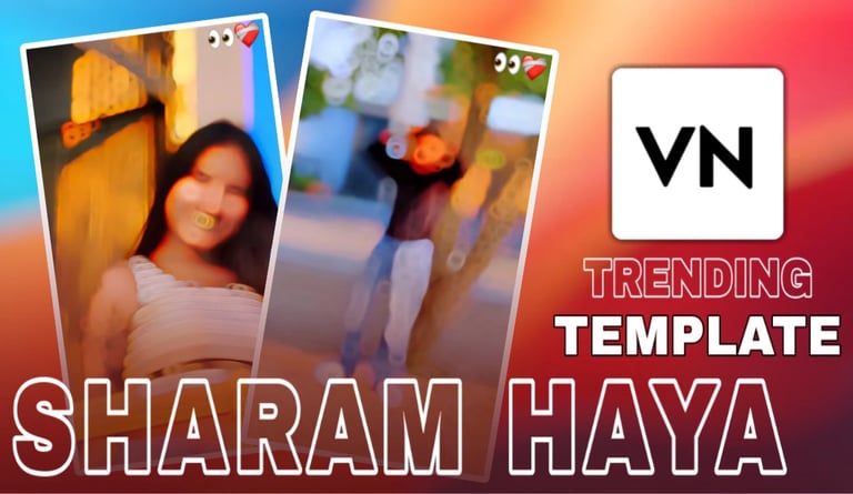 SHARAM HAYA VN TEMPLATE